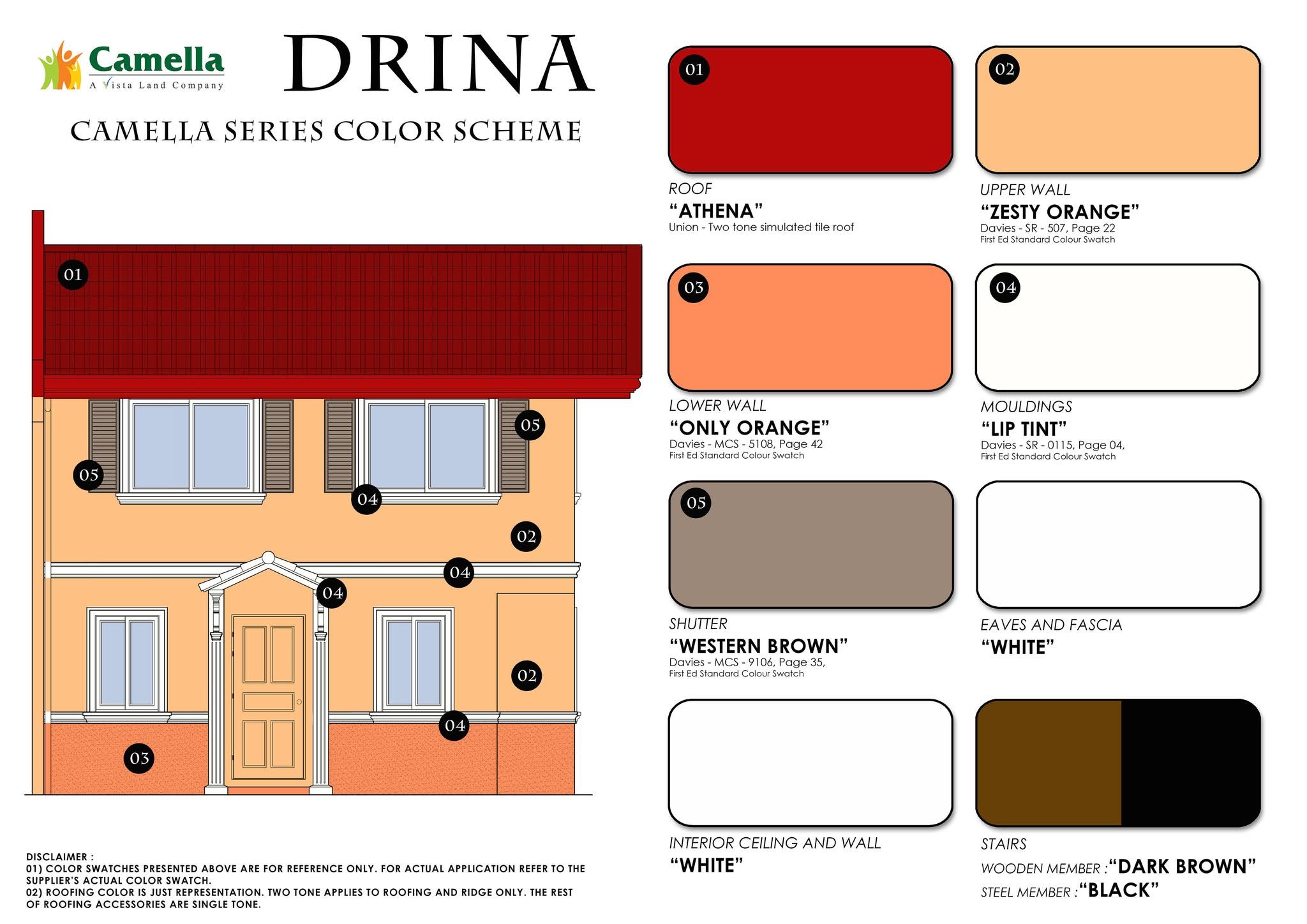 Drina color scheme