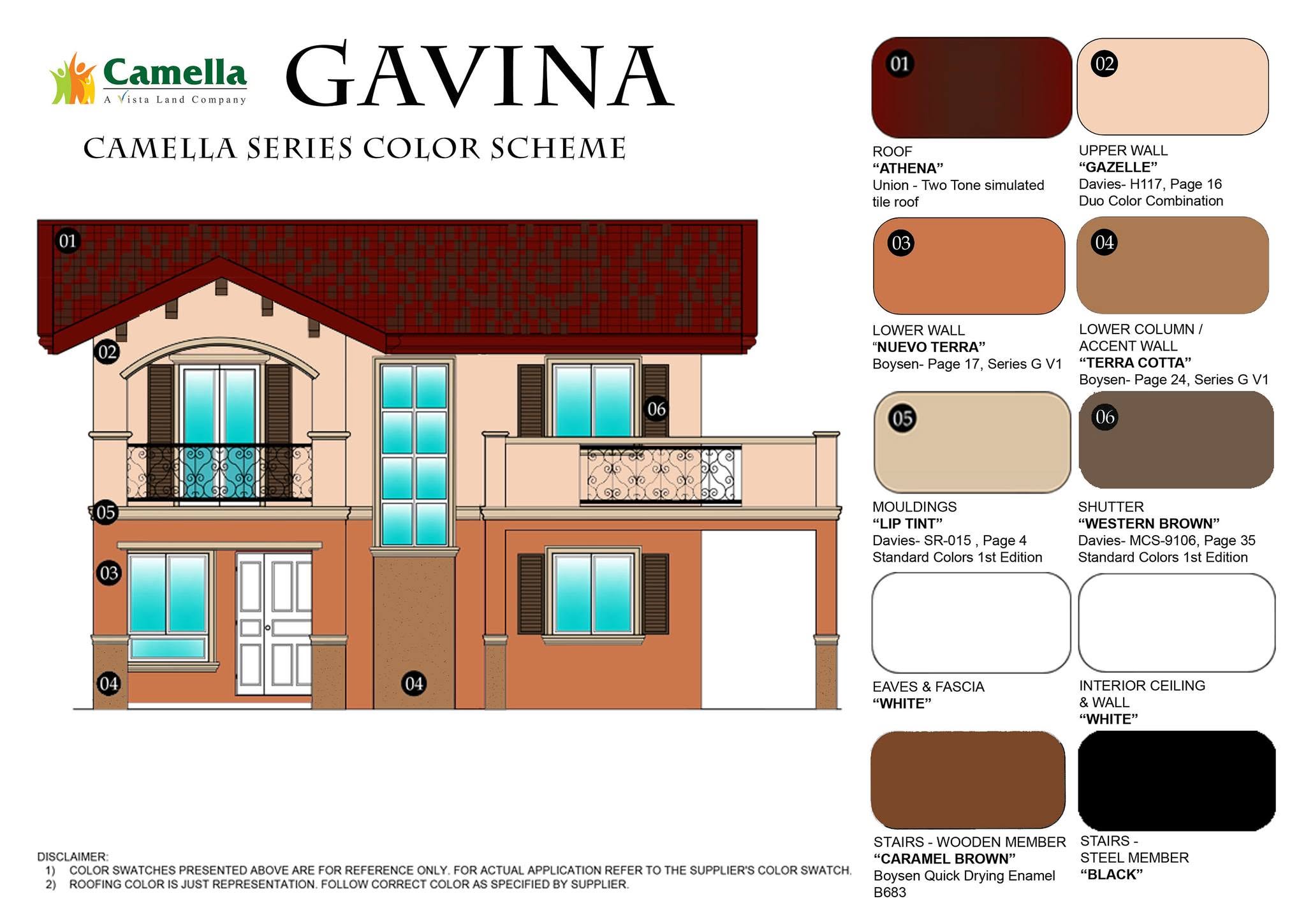 Gavina color scheme